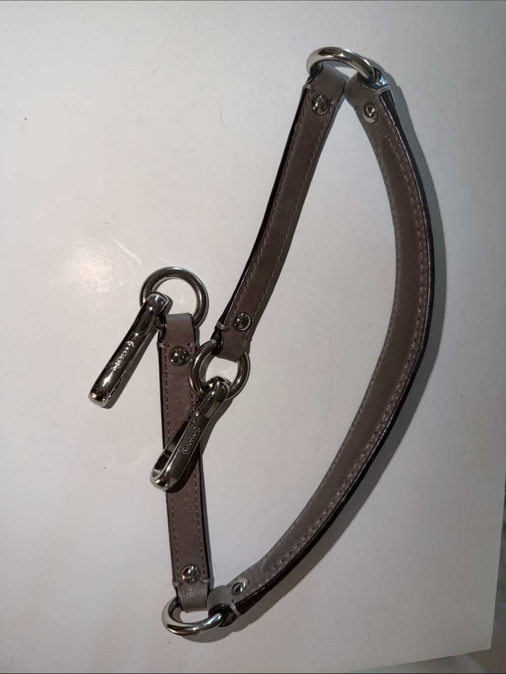 Coach Purse Strap Taupe